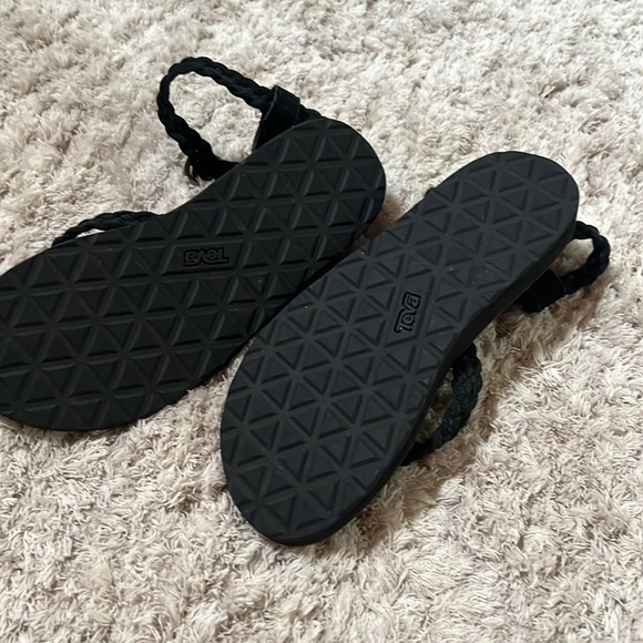 TEVA Black Braid Sandal - Picture 4 of 6